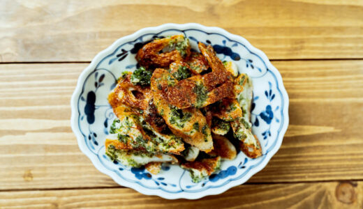 揚げない天ぷら「ちくわの磯部焼き」の作り方