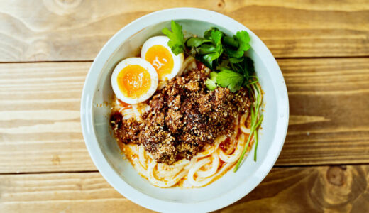 練りごま不要！「冷やし坦々うどん」の作り方