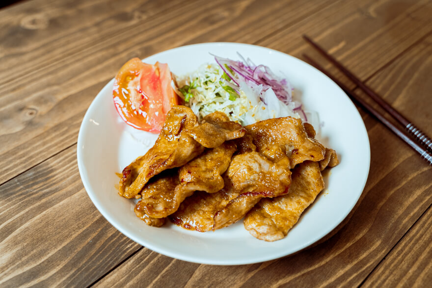 カレーしょうが焼き