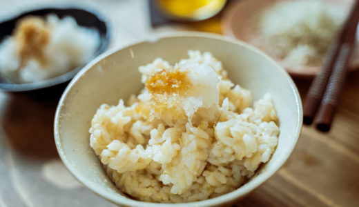 大根おろし（醤油と酢）