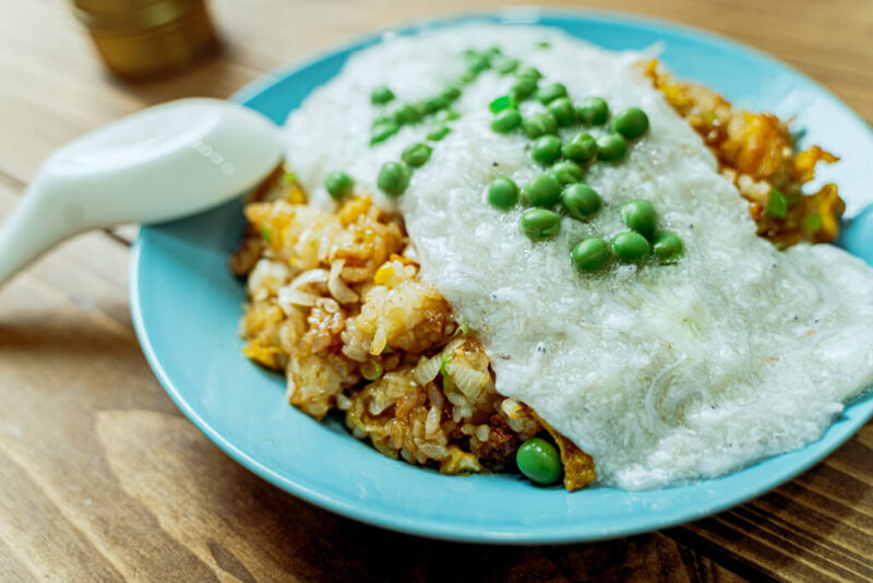 しらすあんかけ炒飯