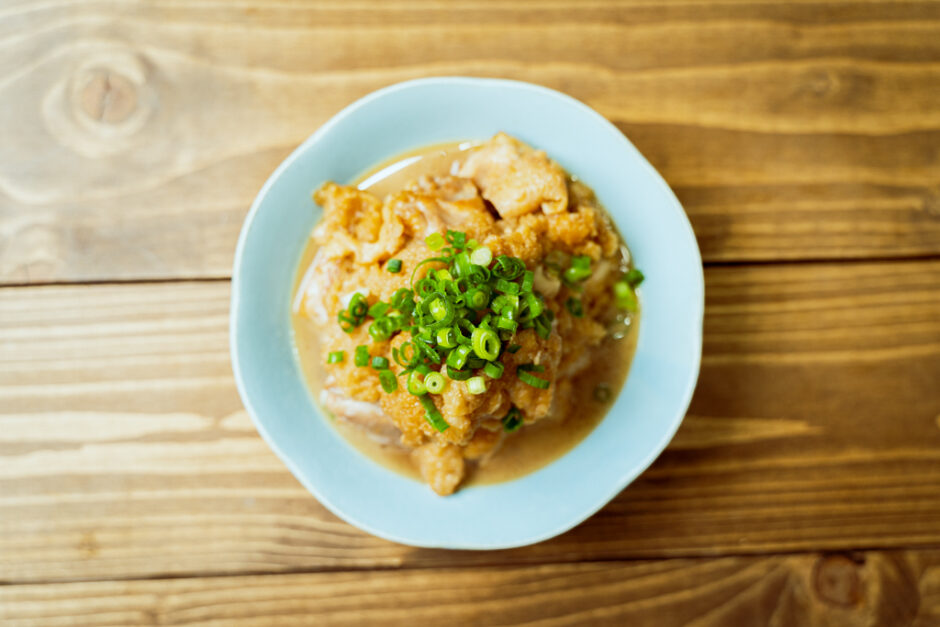 大根おろしでさっぱり 鶏肉のみぞれ煮 の作り方 Saunameshi